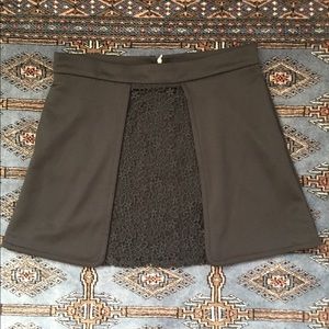 Marilyn Monroe Black Lace Inset Skirt